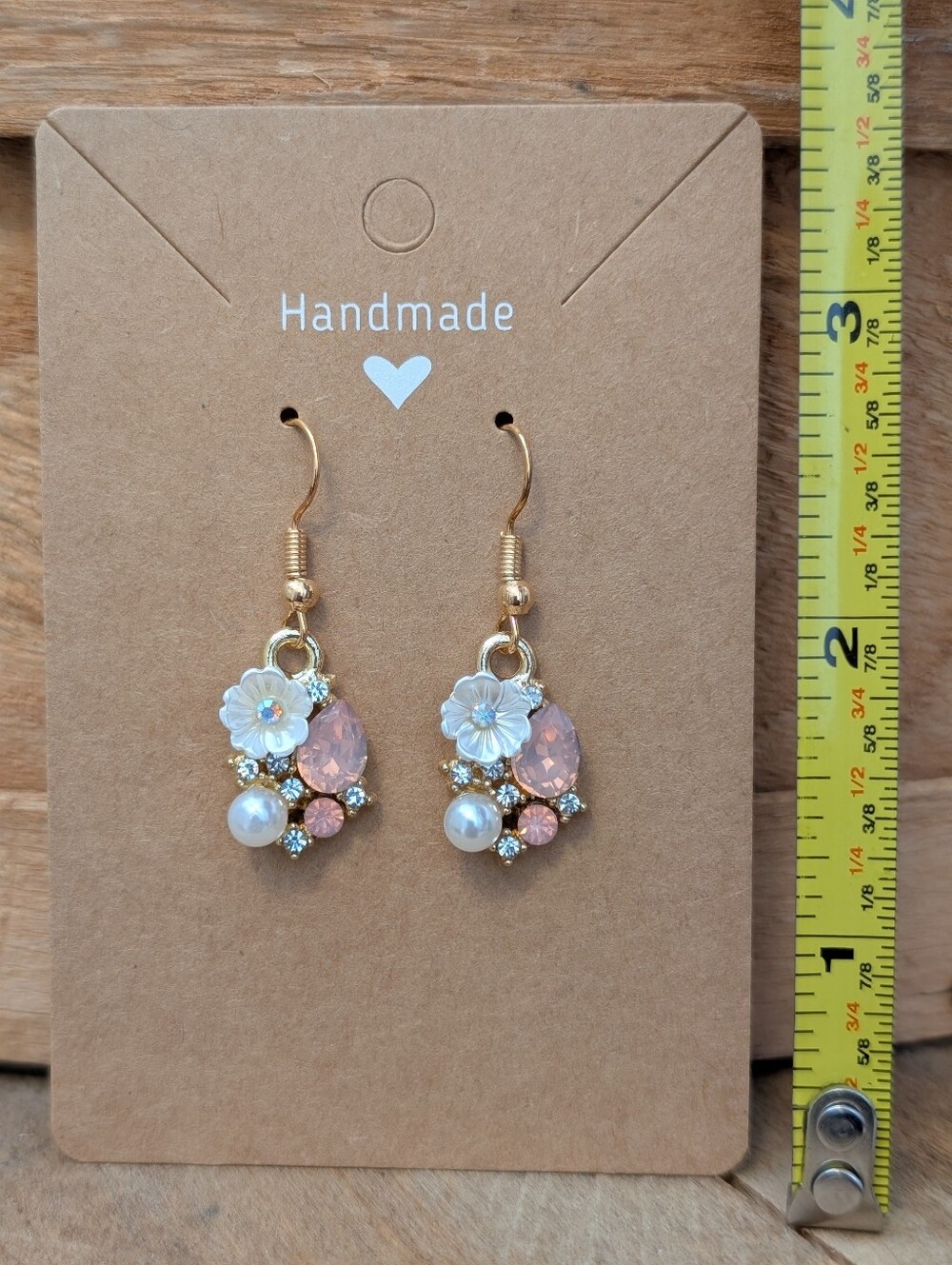 Flower Metal Earrings NEW